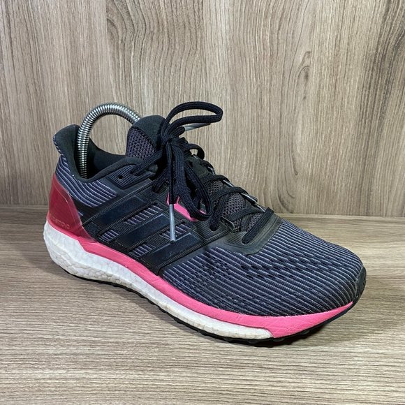RIGHT Shoe ONLY Adidas Torsion Black Pink Amputee - Picture 1 of 7